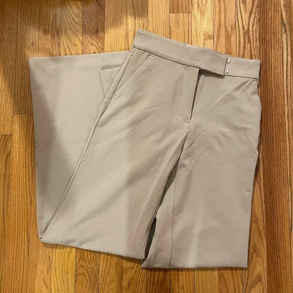 H&M Women's Straight Leg Pants - Beige